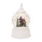 Melrose 7.25" Battery Operated Skiing Bear Christmas Snow Globe